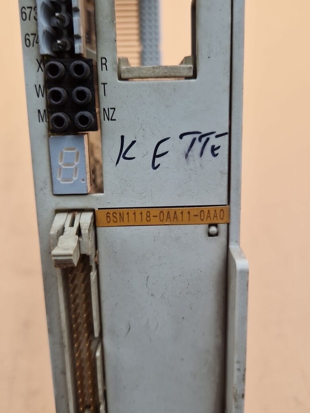 Siemens Simodrive 6SN1118-0AA11-0AA0 Regeleinschub Regler Einschub