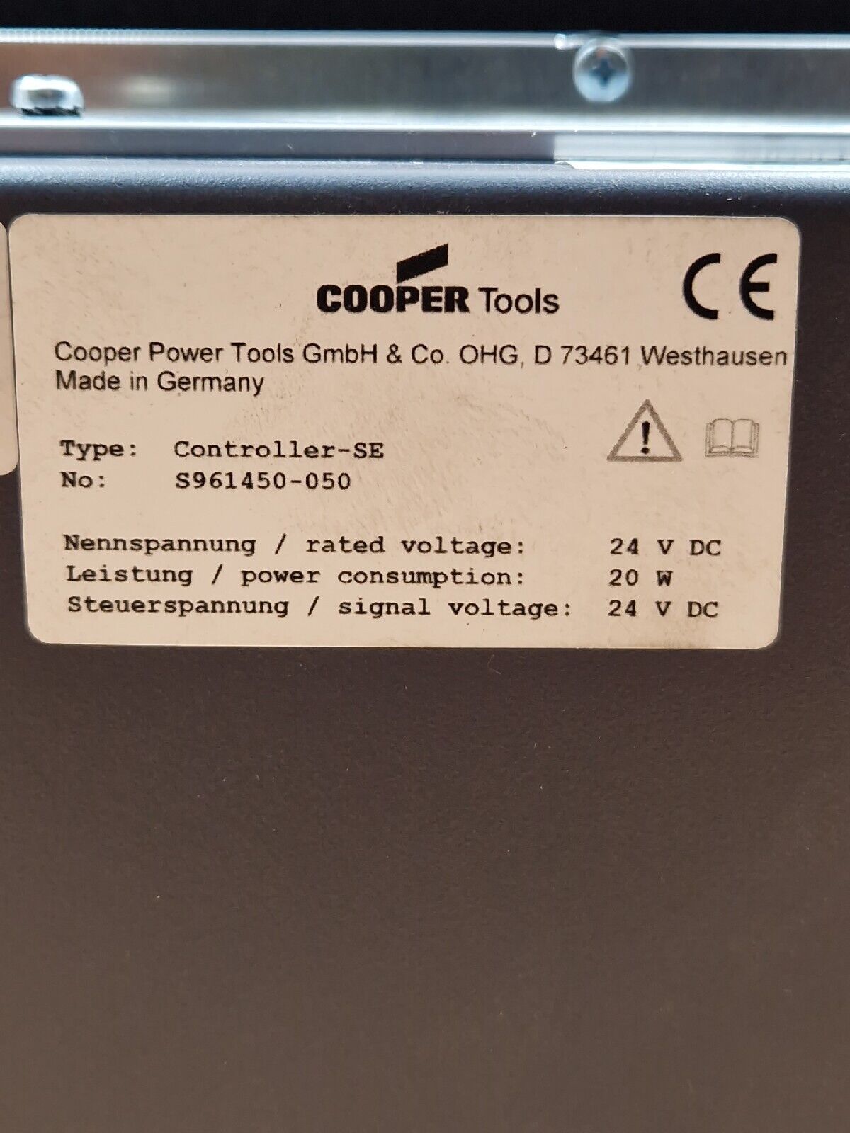 Cooper Tools S961450-050 Controller-SE