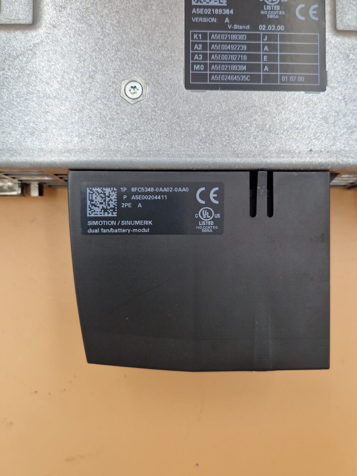 Siemens Sinumerik 840D / 6FC5372-0AA01-0AA2 / NCU 720.2 PN mit PLC / Ver.: A