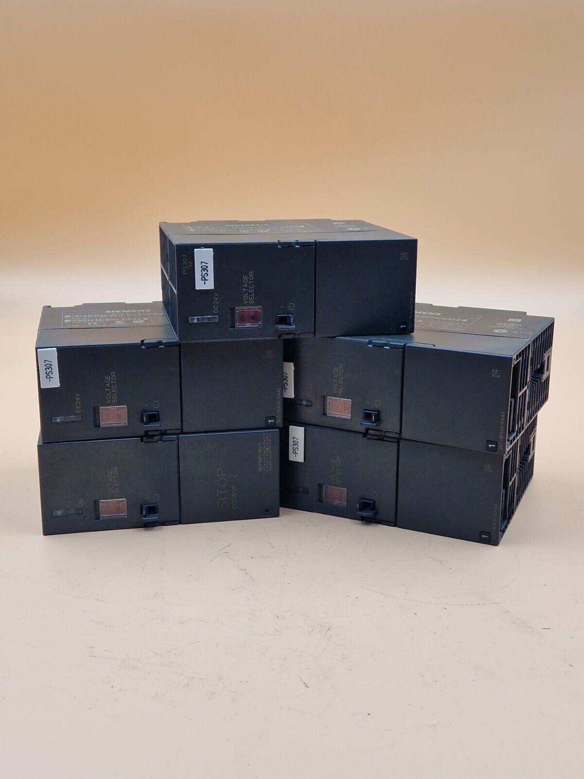 5x Siemens SIMATIC S7 6ES7 307-1BA00-0AA0 Bundle