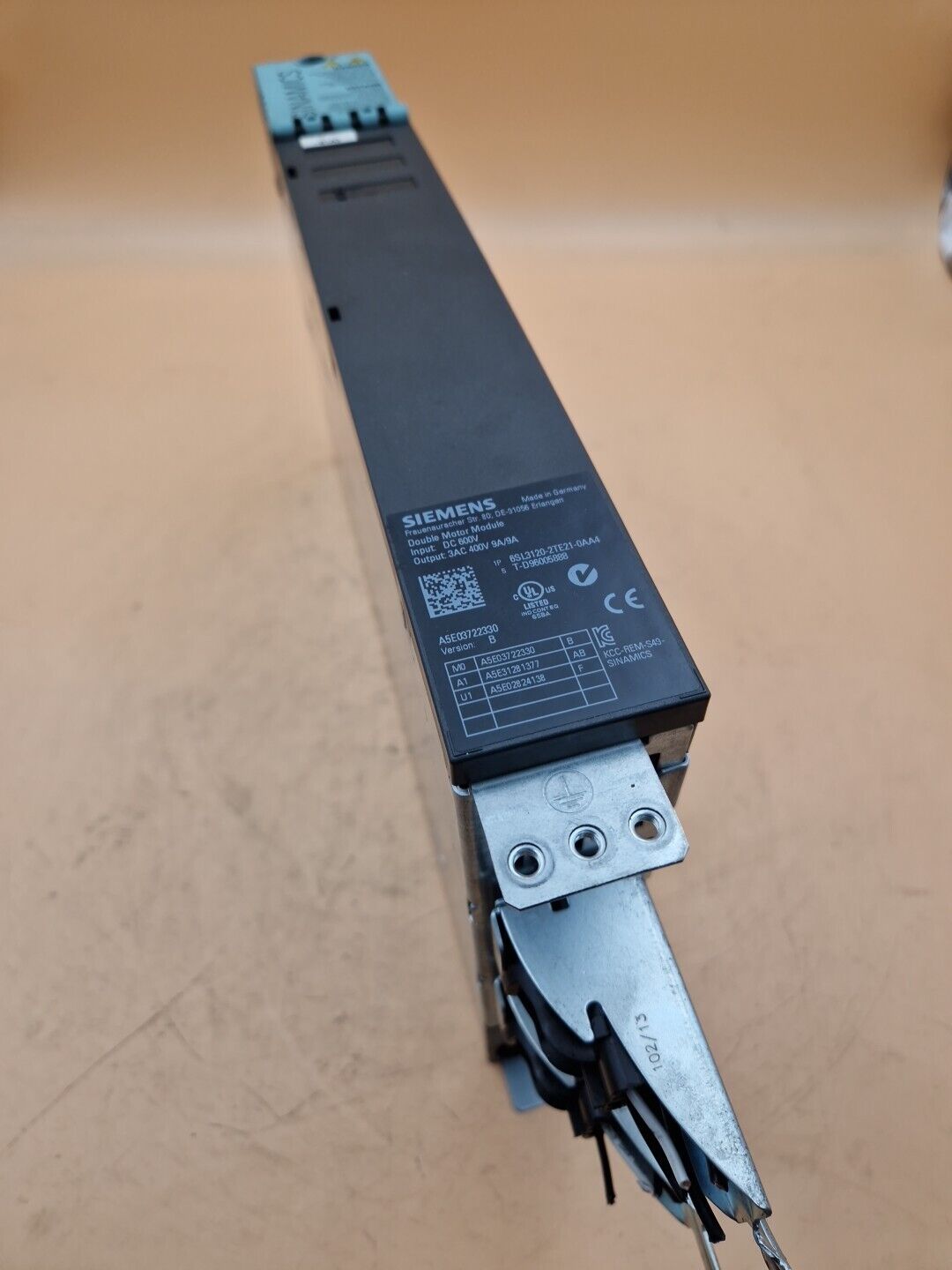 SIEMENS Double Motor Module 6SL3120-2TE21-0AA4 6SL3 120-2TE21-0AA4 FS:B