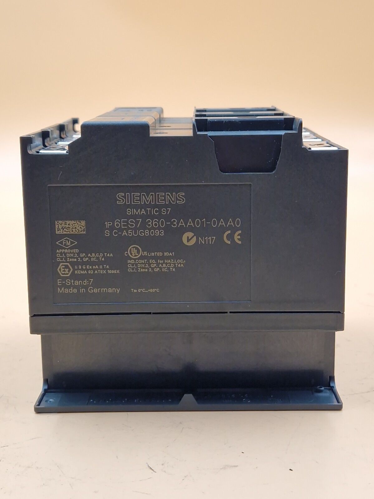 3 X SIEMENS 6ES7360-3AA01-0AA0 SIMATIC S7-300 Bundle