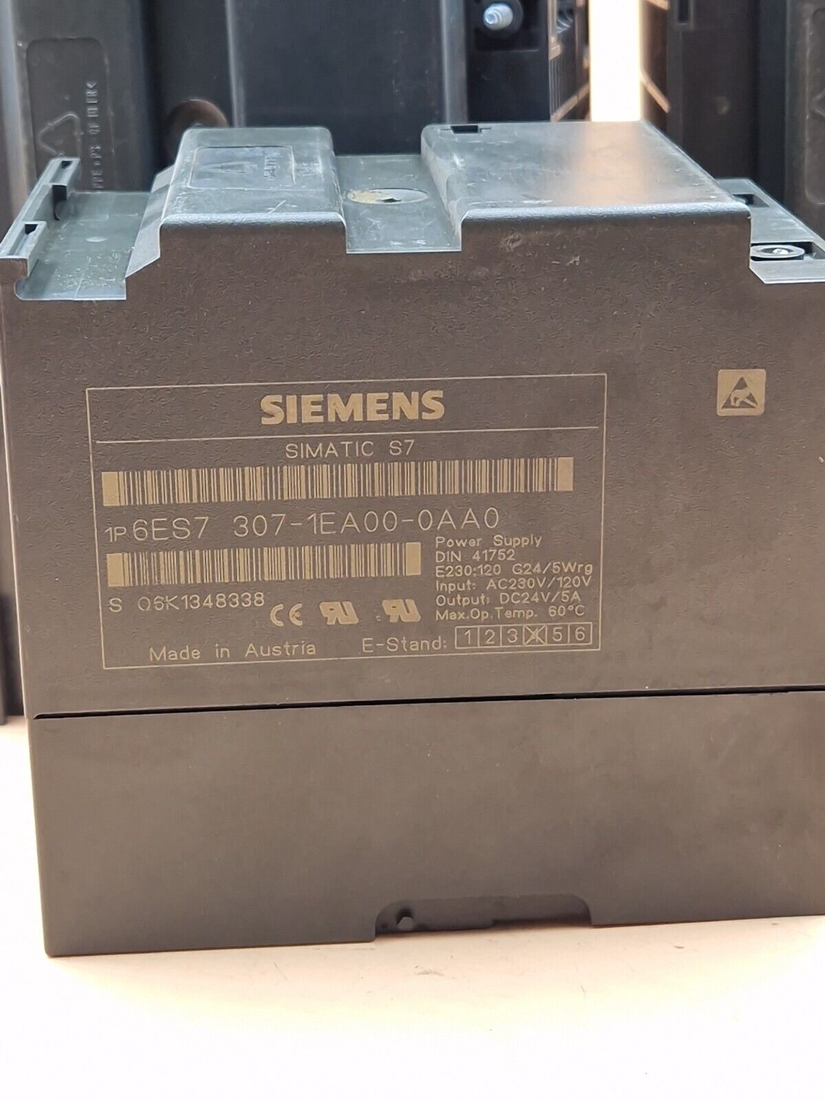 6 X SIEMENS SIMATIC S7 6ES7 307-1EA00-0AA0 Bundle