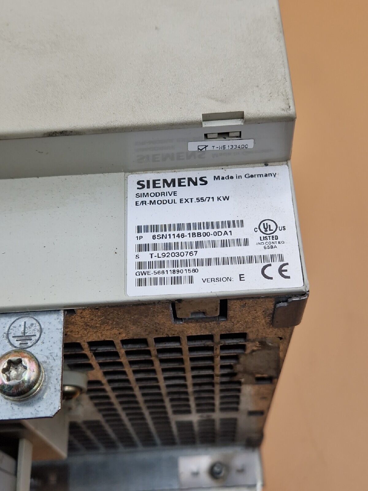 Siemens 6SN1146-1BB00-0DA1 Version E