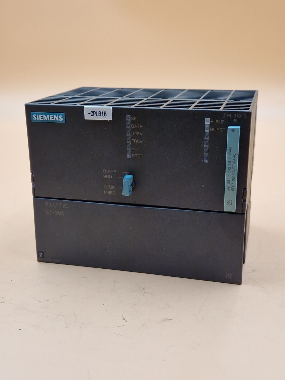 Siemens SIMATIC S7 | 6ES7 318-2AJ00-0AB0 | 6ES718-2AJ00-0AB0
