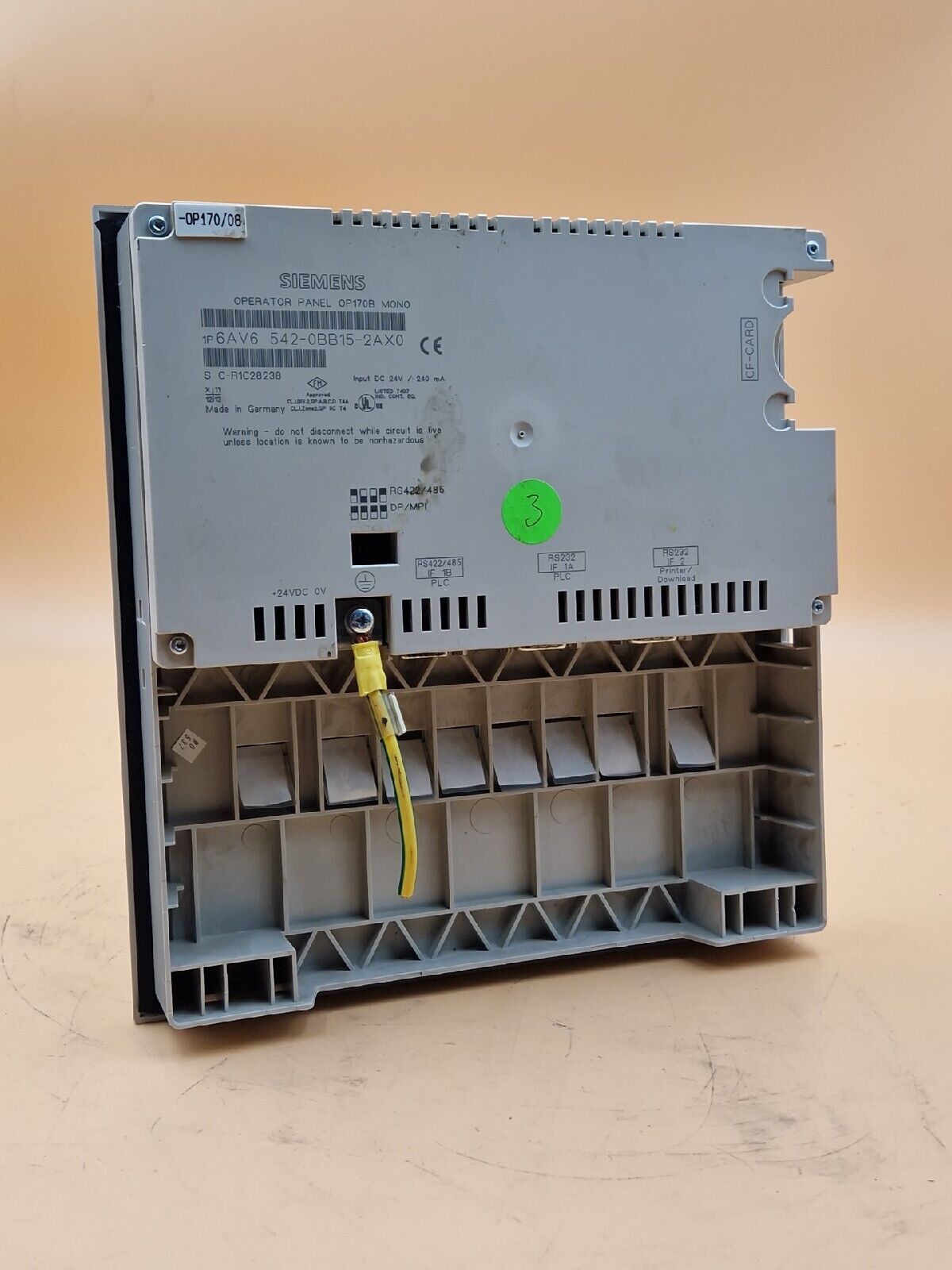 SIEMENS Operator Panel 6AV6542-0BB15-2AX0