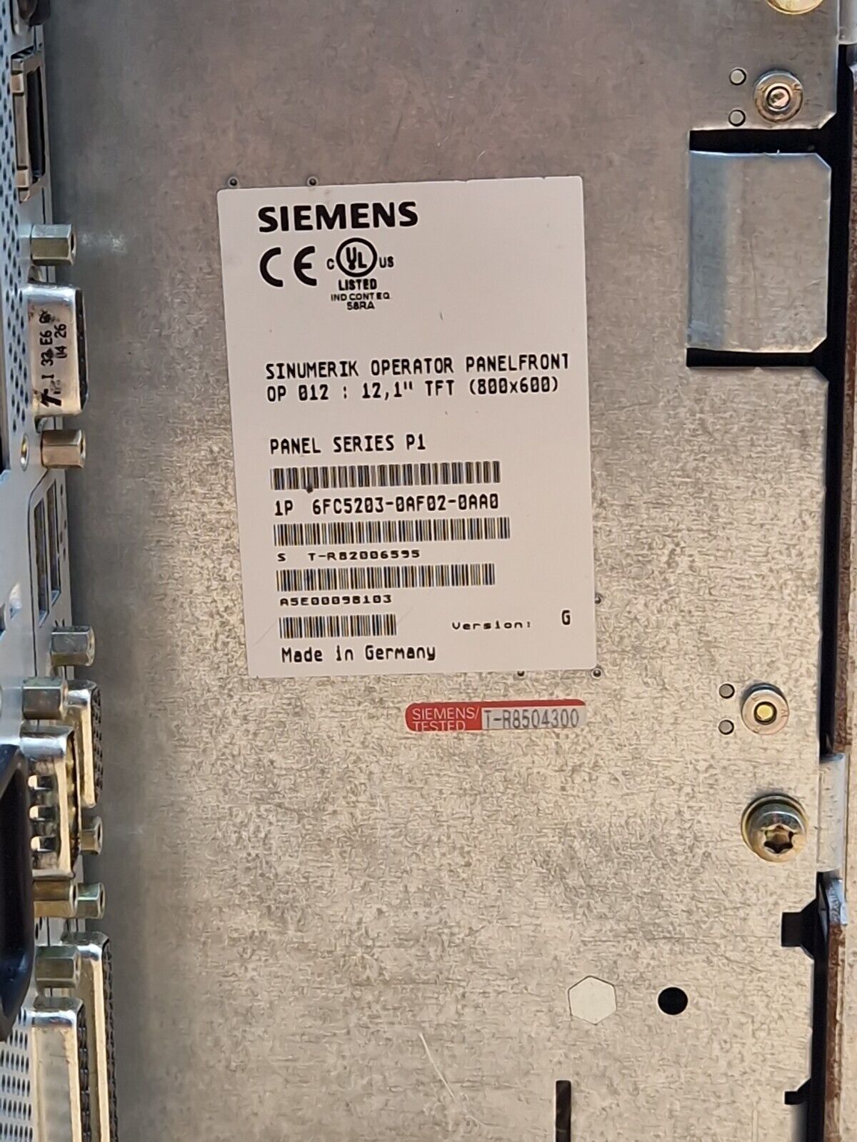 Siemens Sinumerik 6FC5210-0DF20-0AA0 Ver C+ 6FC5203-0AF02-0AA0 Ver G