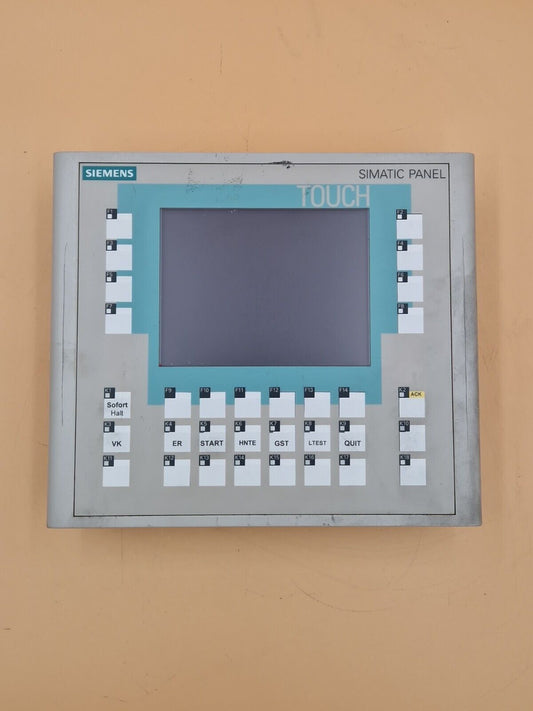 Siemens Panel 6AV6 642-0DA01-1AX1  OP177B 6AV6642-0DA01-1AX1 (Rahmen beschädigt)