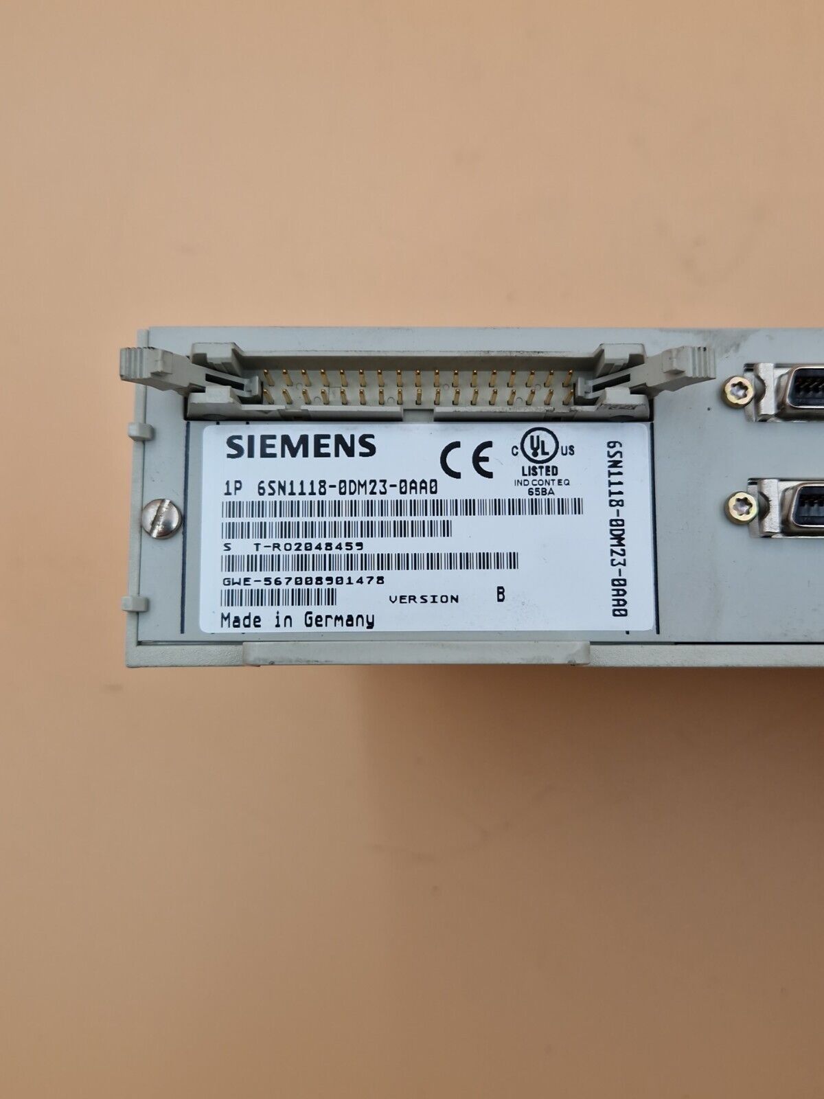 Siemens 6SN1118-0DM23-0AA0 Regelungseinschub Version: B