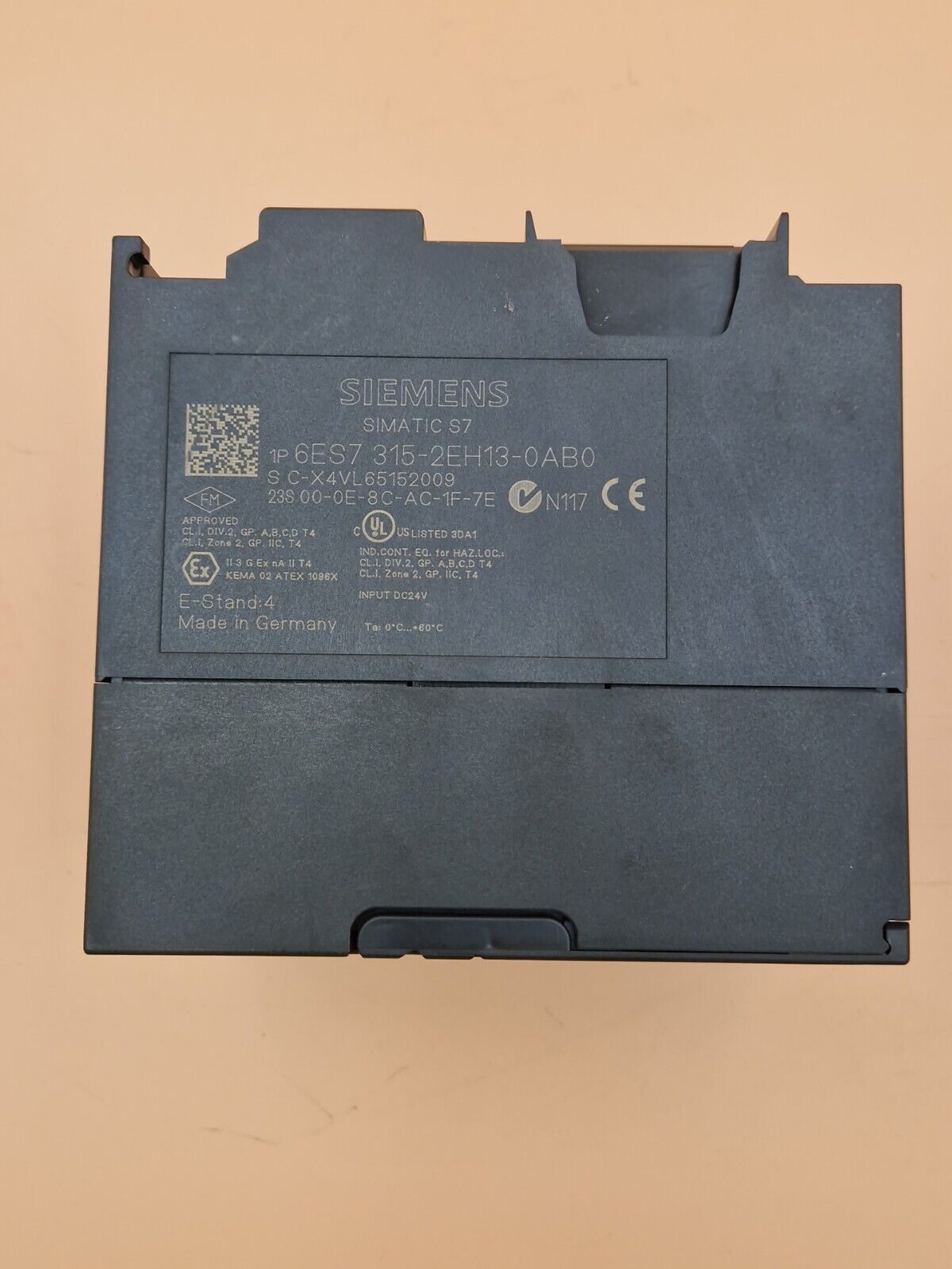 Siemens Simatic CPU315-2PN/DP 6ES7315-2EH13-0AB0 6ES7 315-2EH13-0AB0