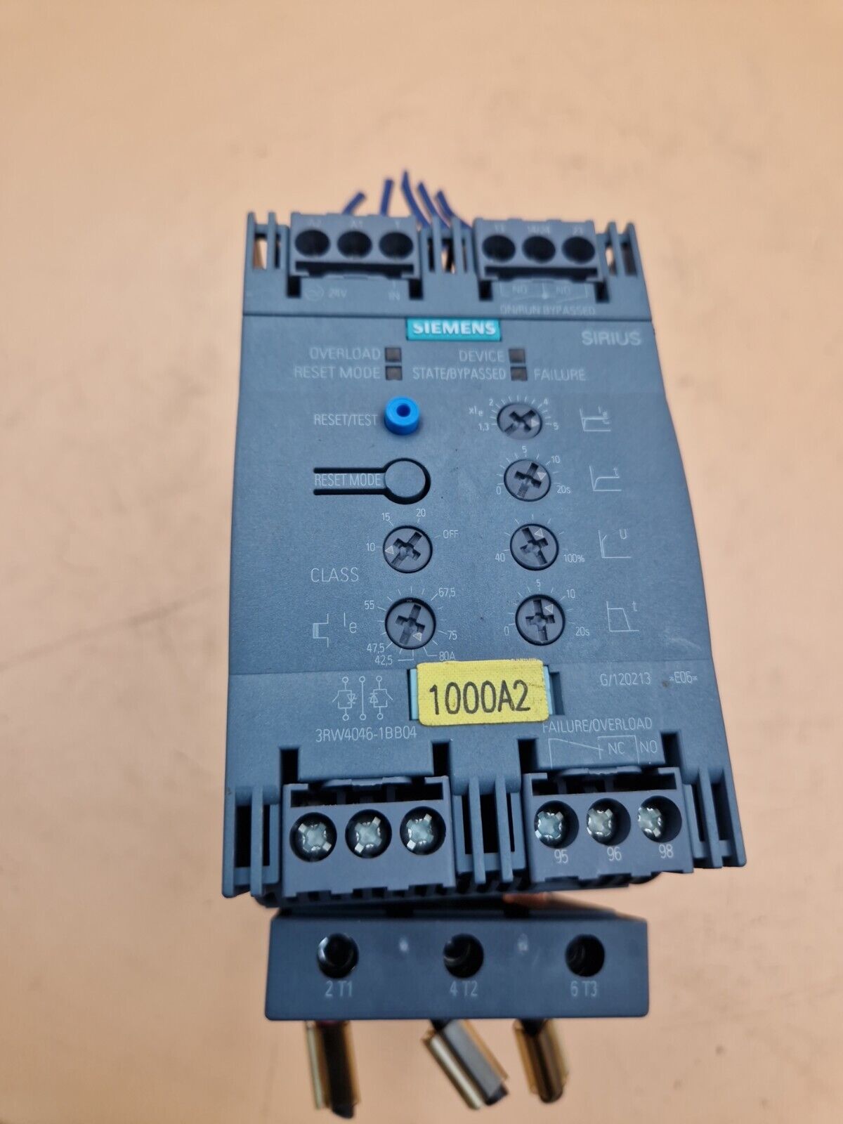 Siemens Dig.Industr. Sanftstarter Sirius 3RW4046-1BB04 IP00 Sanftstarter