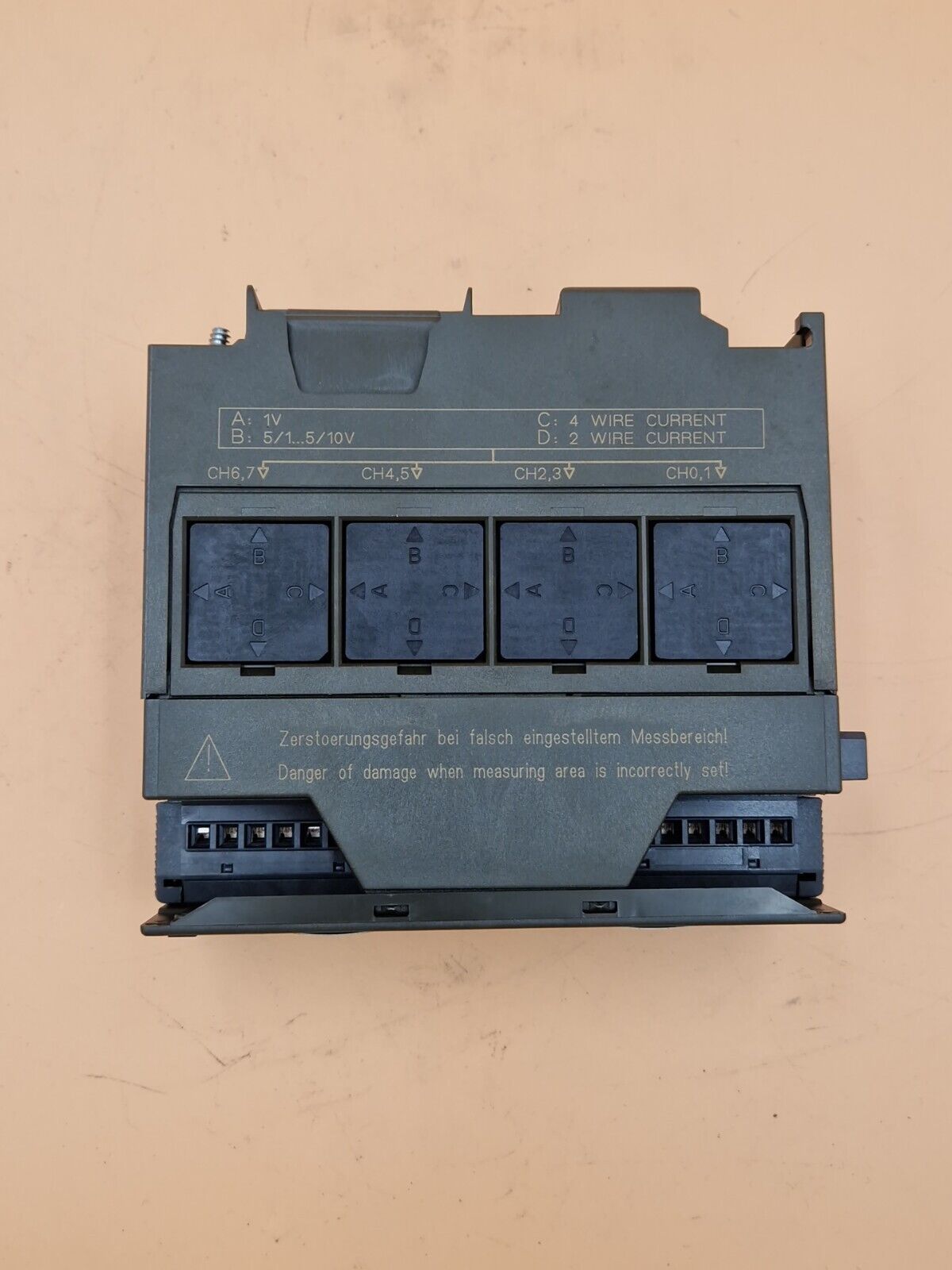 SIEMENS Simatic S7 SM331 6ES7 331-7HF00-0AB0  Analog Input Module