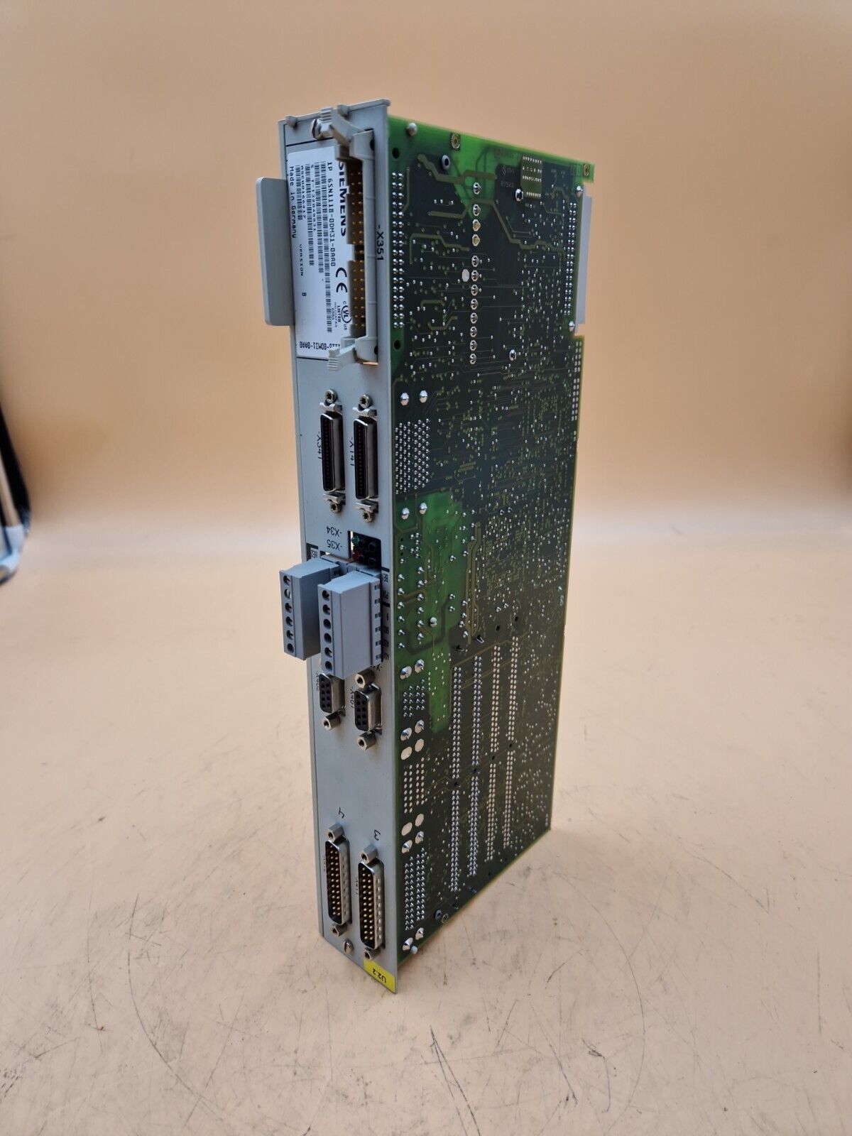 Siemens 6SN1118-0DM31-0AA2 Simodrive 611 Digital Control Loop Block VER B