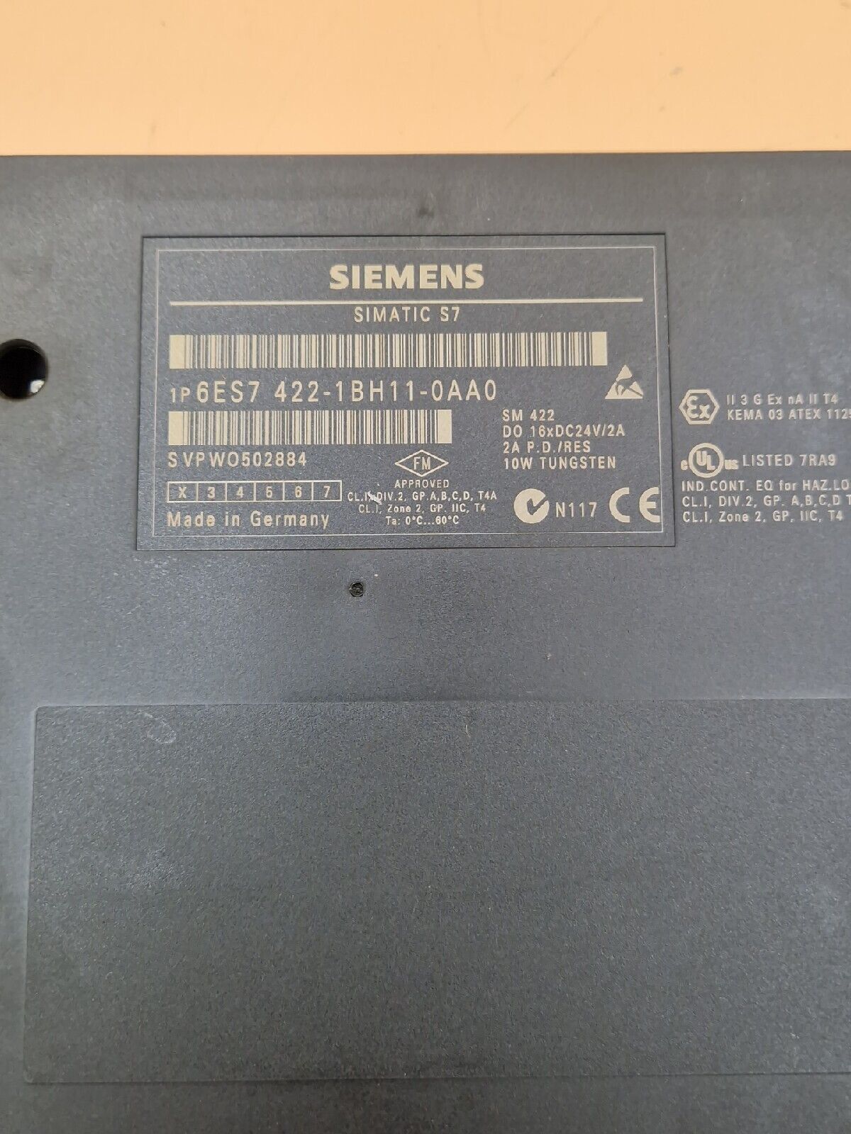 Siemens SIMATIC S7 6ES7 422-1BH11-0AA0 | 6ES7422-1BH11-0AA0 |