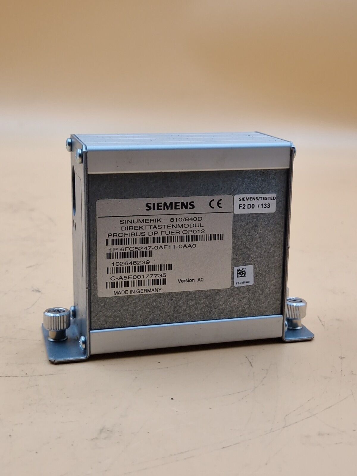 Siemens Sinumerik 810/840D Direkttastenmodul für OP012 Typ 6FC5247-0AF11-0AA0