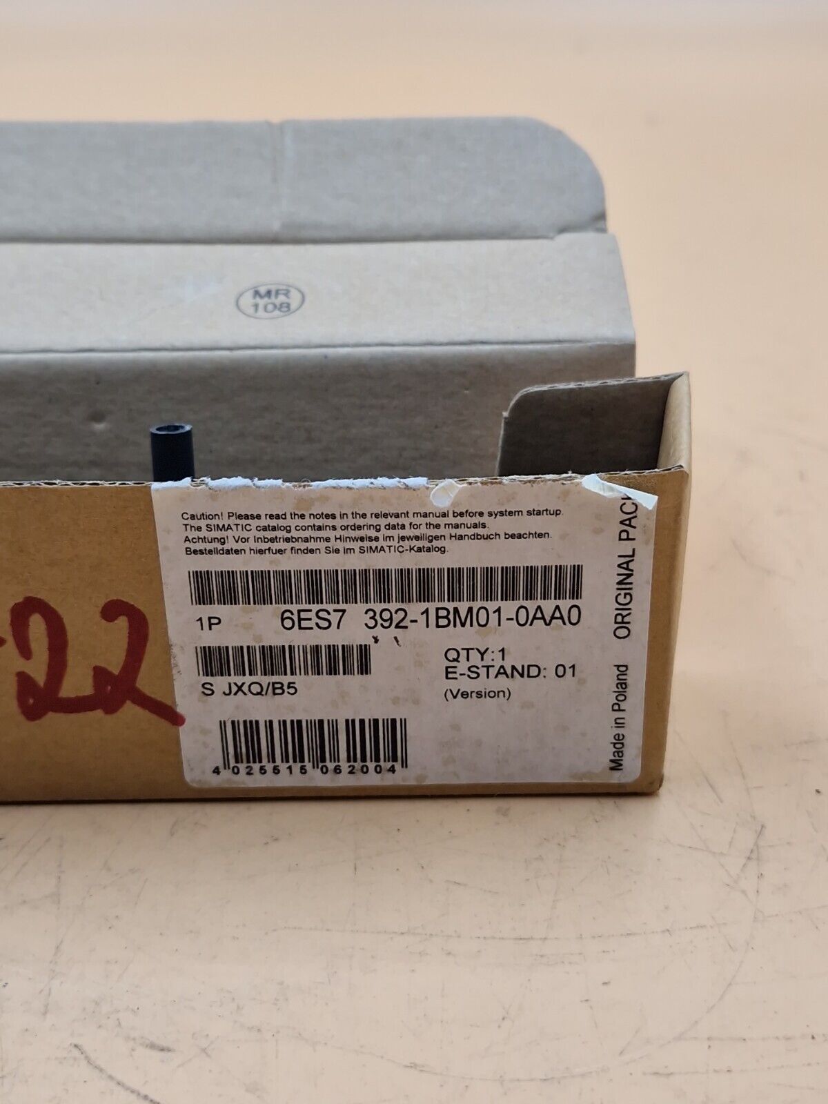 Siemens 6ES7 392-1BM01-0AA0 E:01 Stecker Connector