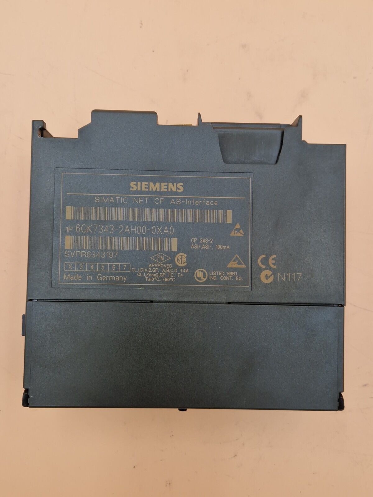 SIEMENS SIMATIC NET CP 6GK7 343-2AH00-0XA0 E:02