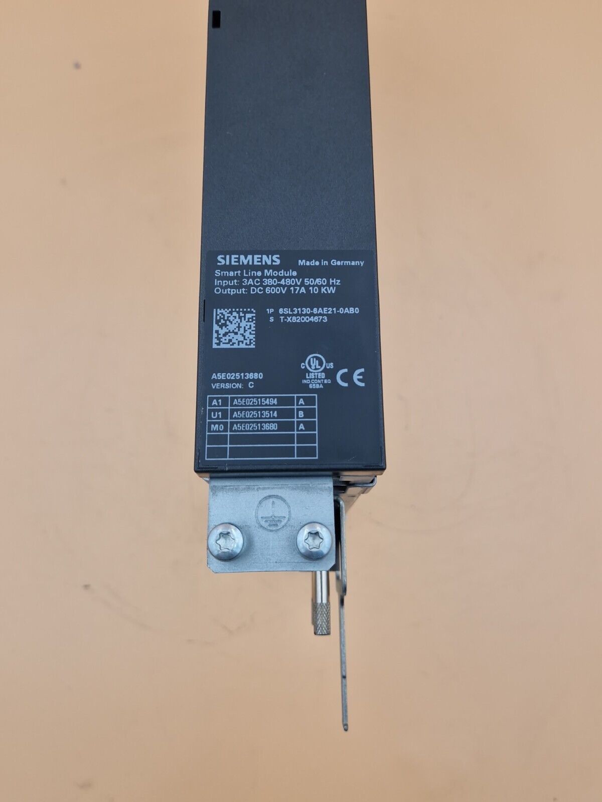 SIEMENS SINAMICS S120 6SL3130-6AE21-0AB0 Version: C