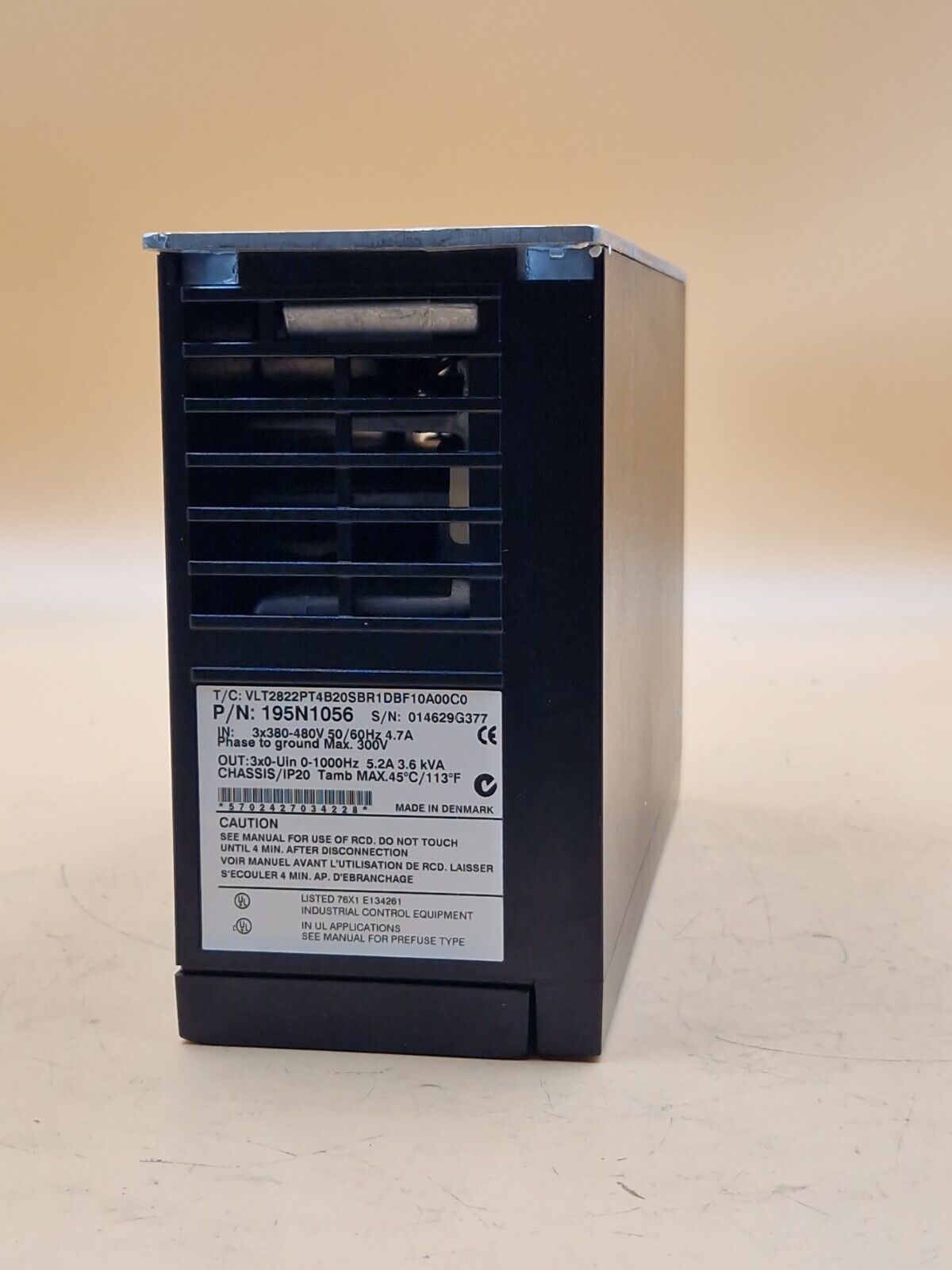 DANFOSS FREQUENZUMRICHTER, 195N1056 (NO)