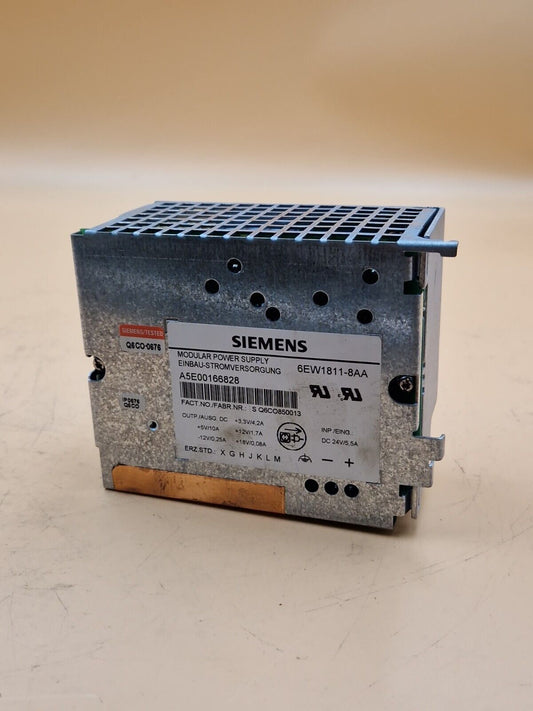 Siemens 6EW1811-8AA  Refurbished SIMATIC PC, SPARE PART POWER SUPPLY UNIT 24V